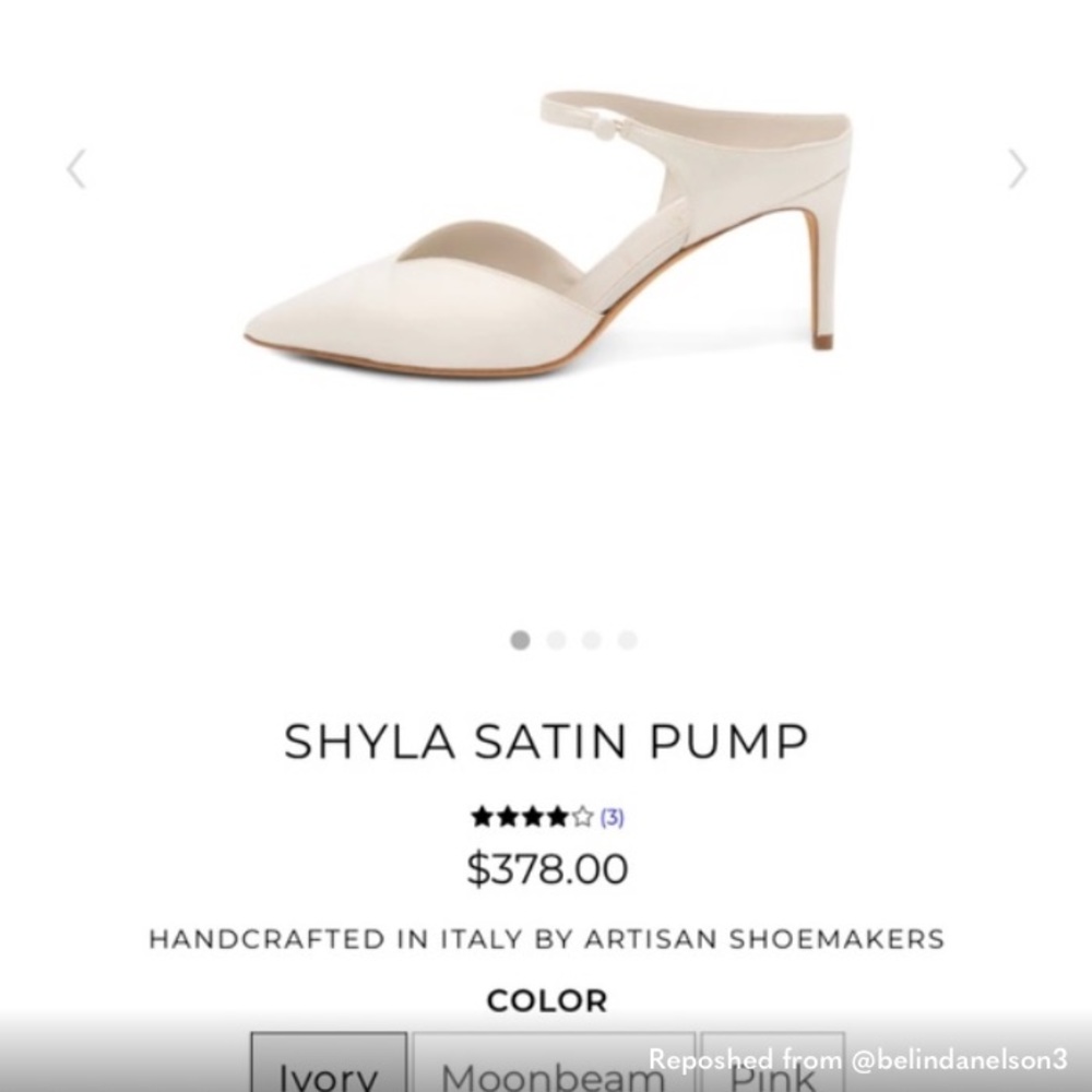 Something Bleu Bridal Satin Pumps